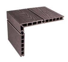Terasové prkno G21, 2,5x14,8x300 cm, Dark Wood WPC