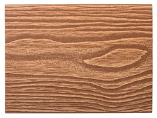 Terasové prkno G21, 2,5x14,8x300 cm, Light Wood WPC s kulatými výřezy