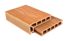 Terasové prkno zakončovací G21, 2,5x14x400 cm, Light Wood WPC
