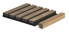 Zakončovací lišta G21 pro akustický panel, teak