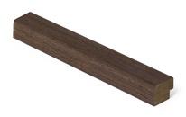 Zakončovací lišta G21 pro akustický panel, tmavý ořech