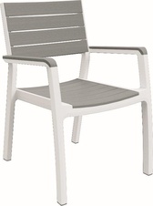 Zahradní set Keter HARMONY 1+4, bílá-světle šedá