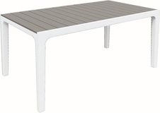 Zahradní set Keter HARMONY 1+4, bílá-světle šedá