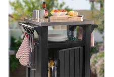 Grilovací stolek Keter UNITY 105l, grafit