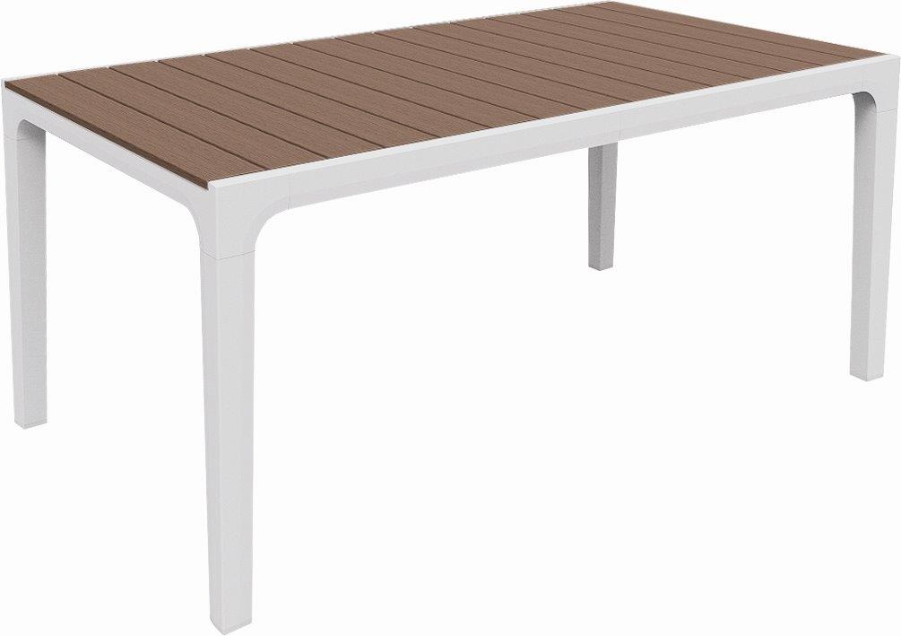 Zahradní stůl Keter HARMONY, bílá-cappuccino