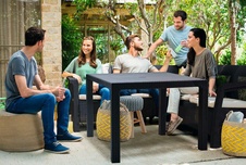 Zahradní stůl Keter Melody Quartet, grafit