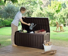Zahradní box Keter Glenwood 390l, hnědá