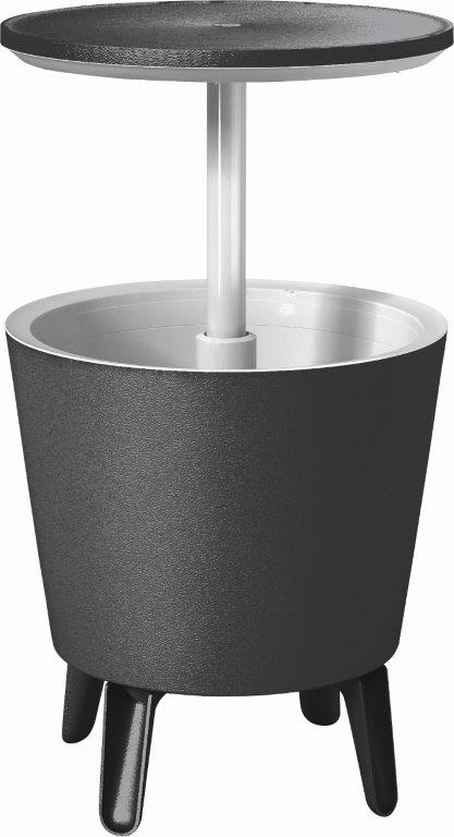 Zahradní stolek Keter Cool Bar, antracit-bílá