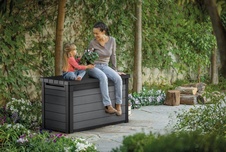 Zahradní box Keter Cortina 380l, šedá