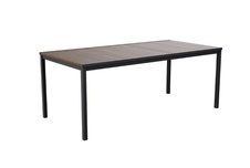 Zahradní stůl Keter Porto 200, Walnut black steel