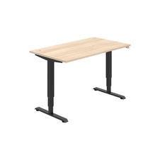 HOBIS výškově stavitelný stůl  MOTION RUN MSR 3 1400, stand.ovládání, akát