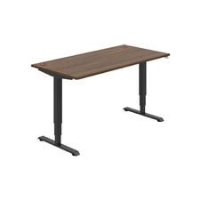 HOBIS výškově stavitelný stůl  MOTION RUN MSR 3 1600, stand.ovládání, ořech