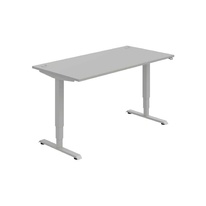 HOBIS výškově stavitelný stůl  MOTION RUN MSR 3 1600, stand.ovládání, šedá