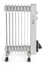 Olejový radiátor G21 Merapi bílá, 9 žeber, 2000 W