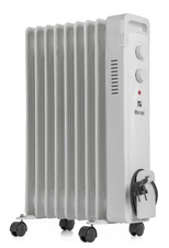 Olejový radiátor G21 Merapi bílá, 9 žeber, 2000 W