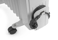 Olejový radiátor G21 Merapi bílá, 9 žeber, 2000 W