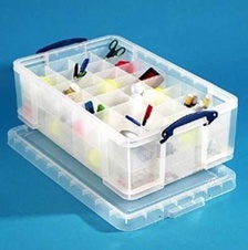 Plastový dělič Really Useful se 16 přihrádkami