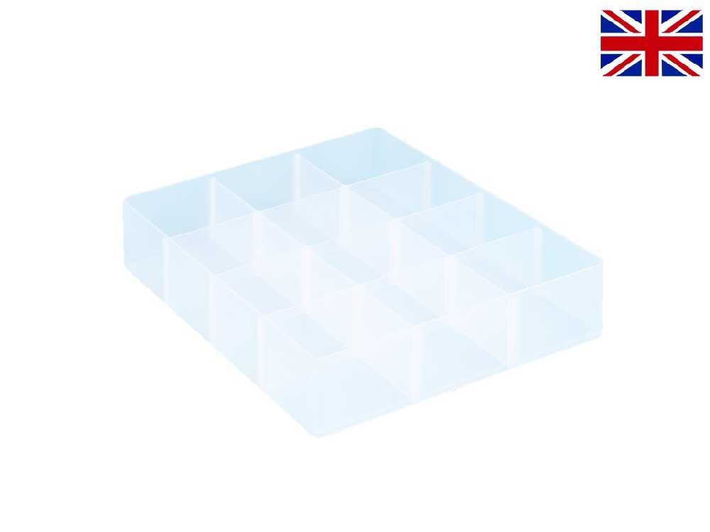 Plastový dělič Really Useful se 12 přihrádkami