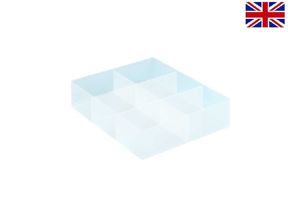 Plastový dělič Really Useful se 6 přihrádkami