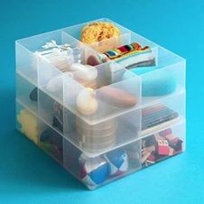 Plastový dělič Really Useful se 6 přihrádkami