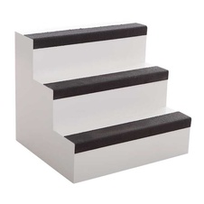 Protiskluzová schodová lišta IG Fine, černá, 7x3x150 cm