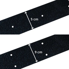 Protiskluzový podlahový pás IG Fine, černá, 9x200 cm