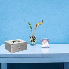 Rottner HomeStar Cash 2, pokladnička stříbrná