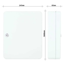 Rottner TS93 skříňka na klíče, šedá