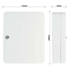 Rottner SK30 skříňka na klíče, šedá