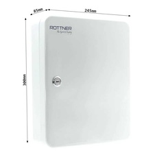 Rottner SK40 skříňka na klíče, šedá