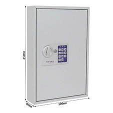 Rottner S64 EL skříňka na klíče, šedá