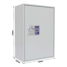 Rottner S300 EL skříňka na klíče, šedá