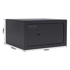 Rottner Jupiter 2 nábytkový sejf, antracit