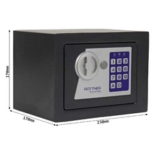 Rottner Jupiter 1 EL nábytkový elektronický sejf, antracit