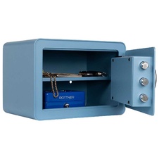 Rottner Vintage nábytkový sejf elektronický, modrá