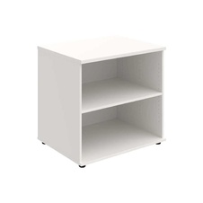 HOBIS skříň stolová otevřená - SP 80 60 P, léta podél, bílá