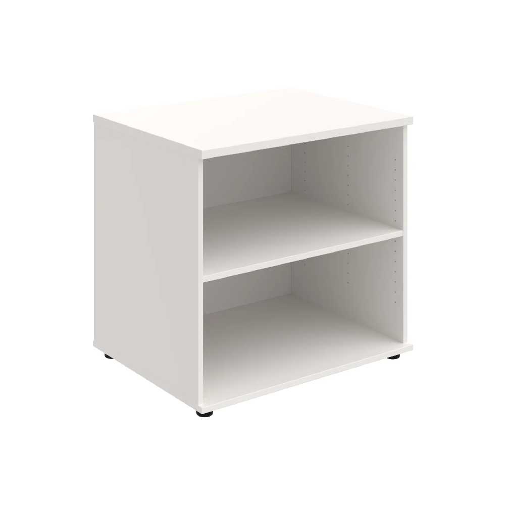 HOBIS skříň stolová otevřená - SP 80 60 N, léta napříč, bílá