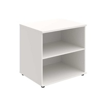 HOBIS skříň stolová otevřená - SP 80 60 N, léta napříč, bílá