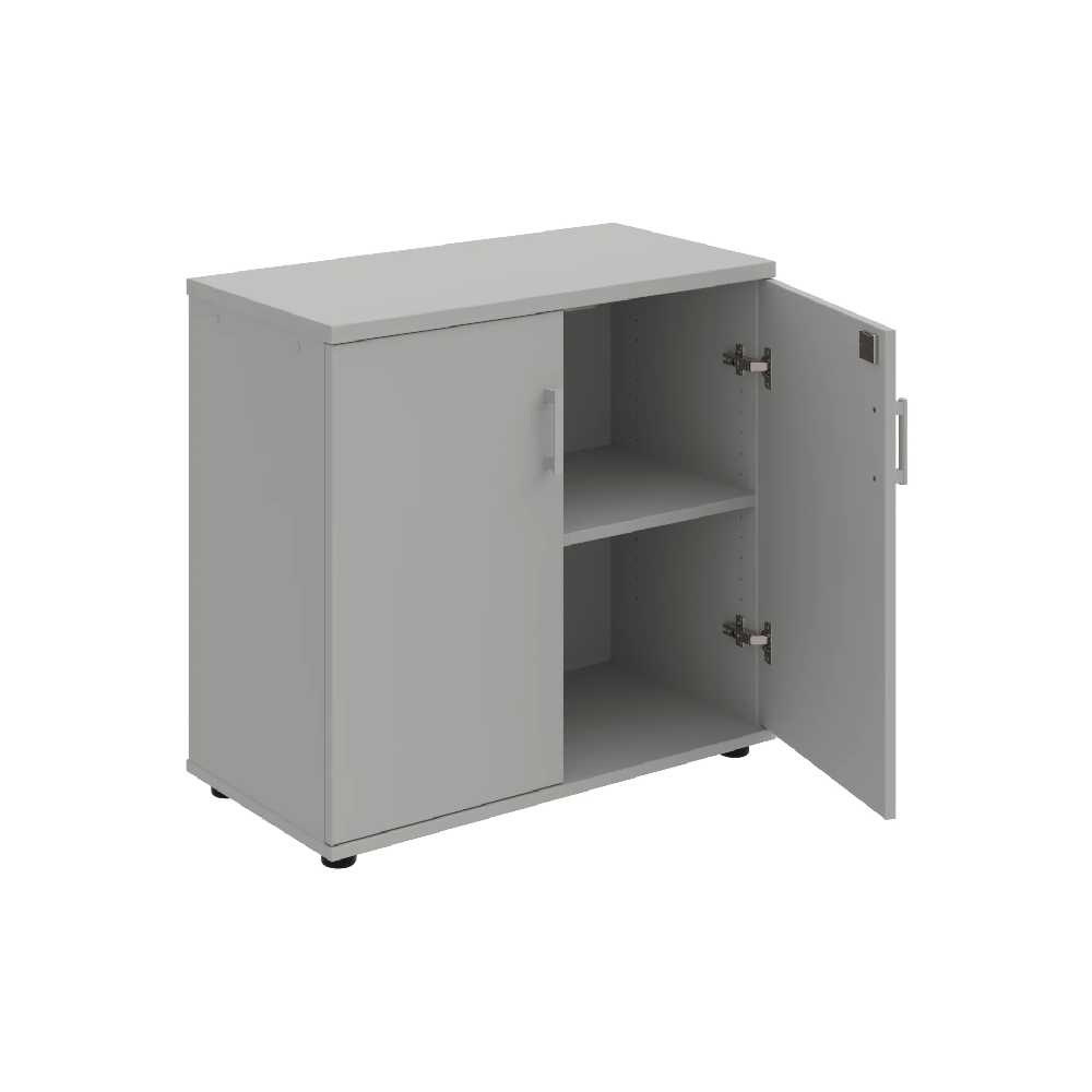 HOBIS skříň stolová uzavíratelná se zámkem - SPZ 80 40, šedá