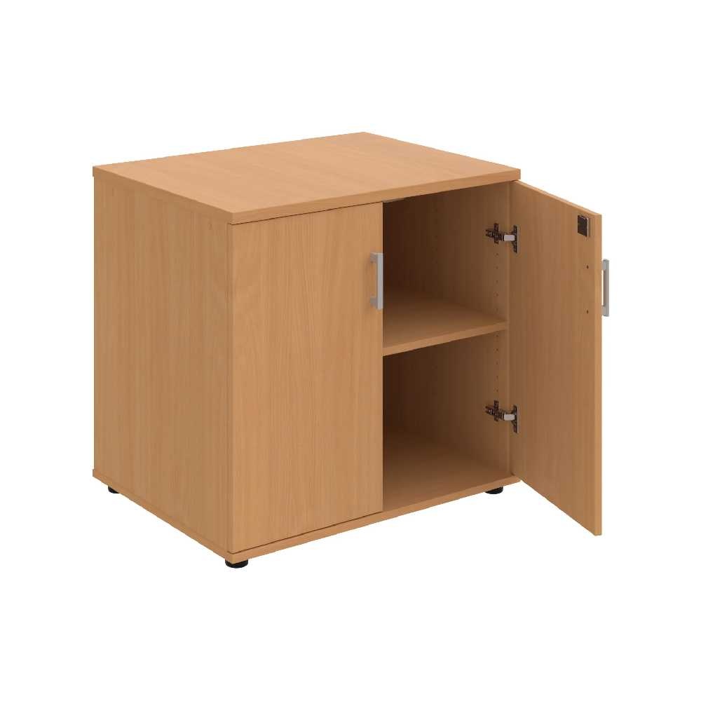 HOBIS skříň stolová uzavíratelná se zámkem - SPZ 80 60 P, léta podél, buk