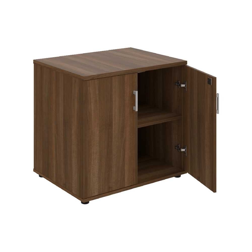 HOBIS skříň stolová uzavíratelná se zámkem - SPZ 80 60 P, léta podél, ořech