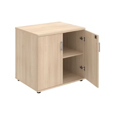 HOBIS skříň stolová uzavíratelná se zámkem - SPZ 80 60 N, léta napříč, akát