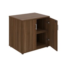 HOBIS skříň stolová uzavíratelná se zámkem - SPZ 80 60 N, léta napříč, ořech