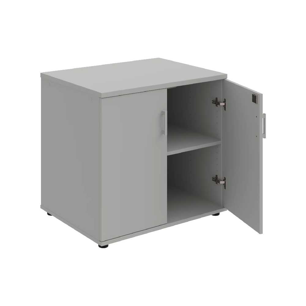 HOBIS skříň stolová uzavíratelná se zámkem - SPZ 80 60 N, léta napříč, šedá