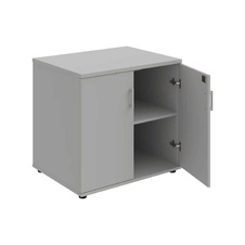 HOBIS skříň stolová uzavíratelná se zámkem - SPZ 80 60 N, léta napříč, šedá