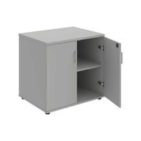 HOBIS skříň stolová uzavíratelná se zámkem - SPZ 80 60 N, léta napříč, šedá