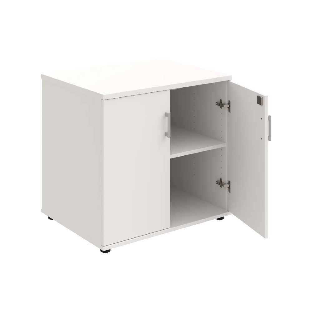 HOBIS skříň stolová uzavíratelná se zámkem - SPZ 80 60 N, léta napříč, bílá