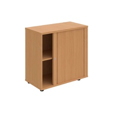 HOBIS skříň stolová roletová pravá se zámkem - SPRZ 80 40 P, buk