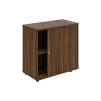 HOBIS skříň stolová roletová pravá se zámkem - SPRZ 80 40 P, ořech