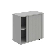 HOBIS skříň stolová roletová pravá se zámkem - SPRZ 80 40 P, šedá